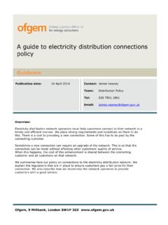 A guide to electricity distribution connections policy