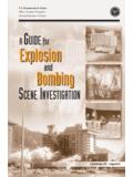 GUIDE for Explosion - Crime Scene Investigator …