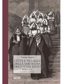 Vittorio Angius CITT&#192; E VILLAGGI DELLA SARDEGNA …