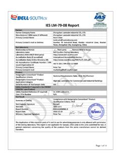 IES LM-79-08 Report