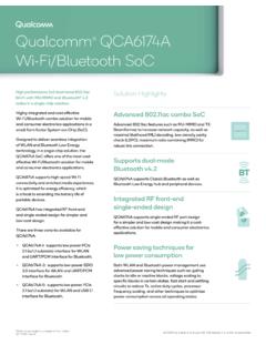 Qualcomm QCA6174A Wi-Fi/Bluetooth SoC