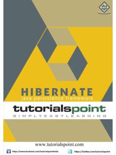 Hibernate - Tutorialspoint