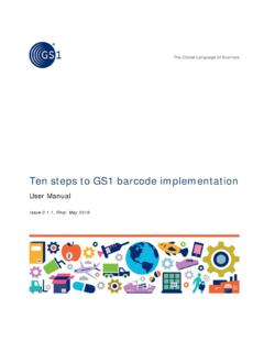 Ten steps to GS1 barcode implementation