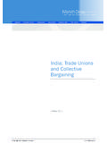 India: Trade Unions and Collective Bargaining - Nishith Desai