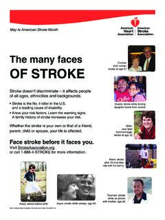 The many faces oF sTroke - heart.org
