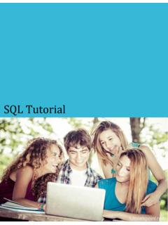 SQL Tutorial