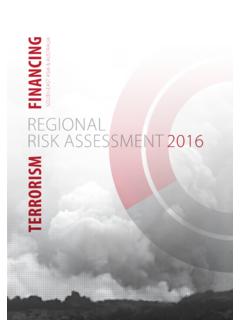 REGIONAL RISK ASSESSMENT 2016