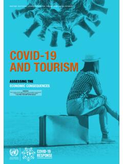 COVID AND TOURISM - UNCTAD