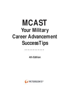 Your Military Career Advancement Success Tips