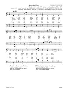 Amazing Grace - Open Hymnal