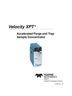 Accelerated Purge and Trap Sample Concentrator