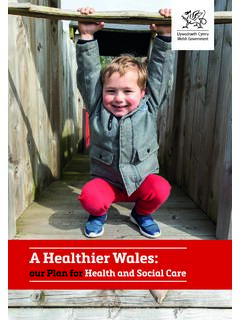 A Healthier Wales - Welsh Government