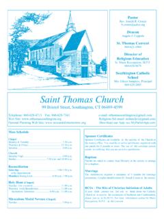 Saint Thomas Church - Southington, CT