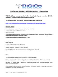 SD V760 Website - digico.org