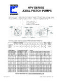 HPV SERIES AXIAL PISTON PUMPS - Continental …