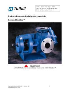 Instrucciones de instalaci&#243;n y servicio - Home - Pump