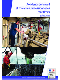Accidents du travail et maladies professionnelles maritimes