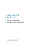 A Plain English Handbook - SEC