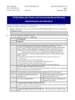 1915(i) State plan Home and Community-Based Services ...