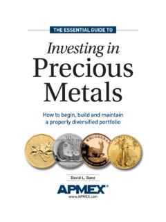 THE ESSENTIAL GUIDE TO Investing in Precious Metals