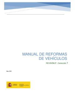 Manual de Reformas de Vehiculos - Sexta Revisi&#243;n