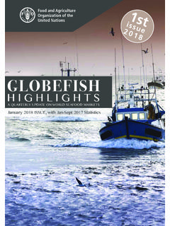 GLOBEFISH Highlights - Issue 1/2018 - fao.org
