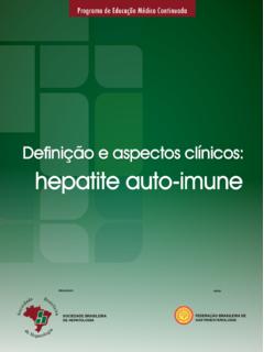 Defini&#231;&#227;o e aspectos cl&#237;nicos: hepatite auto-imune