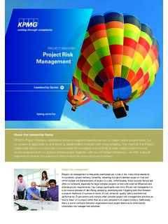Project Risk Management - KPMG | US