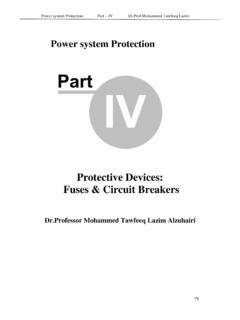 Power System Protection - Philadelphia University Jordan