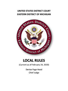 UNITED STATES DISTRICT COURT EASTERN DISTRICT OF …