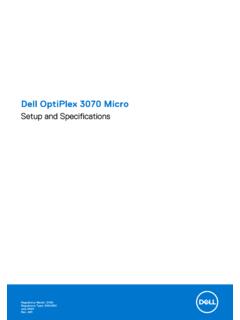 Dell OptiPlex 3070 Micro