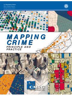 Mapping Crime: Principle and Practice - Office of Justice ...