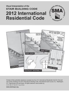 Visual Interpretation of the STAIR BUILDING CODE 2012 ...