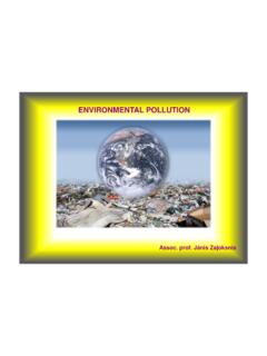 ENVIRONMENTAL POLLUTION