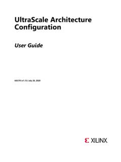 UltraScale Architecture Configuration User Guide