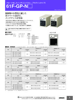 61F-GP-N - fa-suntex.co.jp