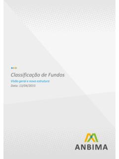 Classifica&#231;&#227;o de Fundos - anbima.com.br