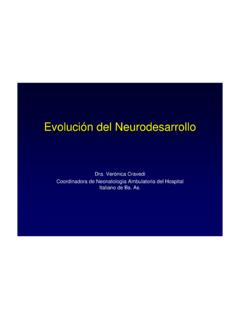 Evoluci&#243;n del Neurodesarrollo - sap.org.ar