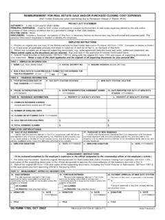 DD Form 1705, Reimbursement for Real Estate Sale and/or ...