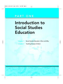 Introduction to Social Studies Education