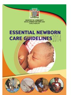 Essential Newborn Care Guidelines - WHO