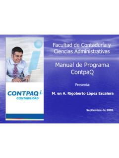 Manual de Programa ContpaQ