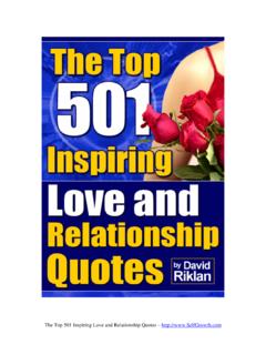The Top 501 Inspiring Love and Relationship …