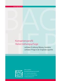 Kompetenzprofil Heilerziehungspflege - bag-hep.de