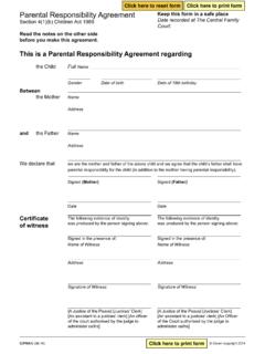C(PRA1) Parental responsibility agreement - GOV.UK