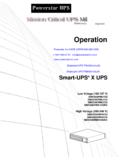 APC Smart-UPS X-Series 2000/2200/3000 VA …