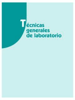 T&#201;CNICAS GENERALES DE LABORATORIO