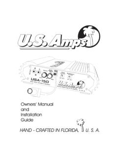 HAND - CRAFTED IN FLORIDA, U. S. A.HAND ... - RE …
