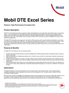 Mobil DTE Excel (PDF) - Chemical Corporation