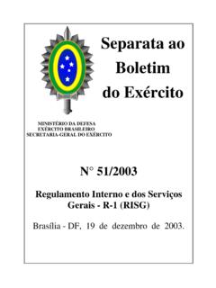 Separata ao Boletim do Ex&#233;rcito - Ex&#233;rcito Brasileiro